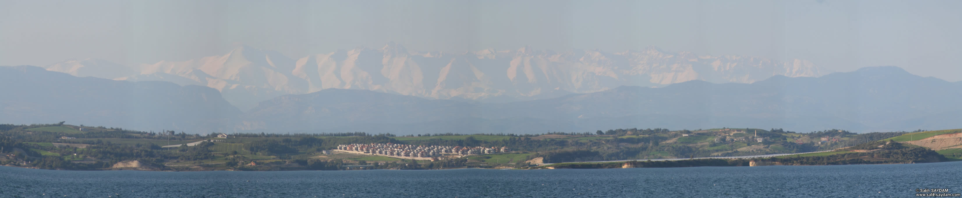 Adana'nn kuzeyinde Seyhan nehri zerinde kurulu bulunan Hidroelektrik Seyhan Baraj'nn panoramas #13