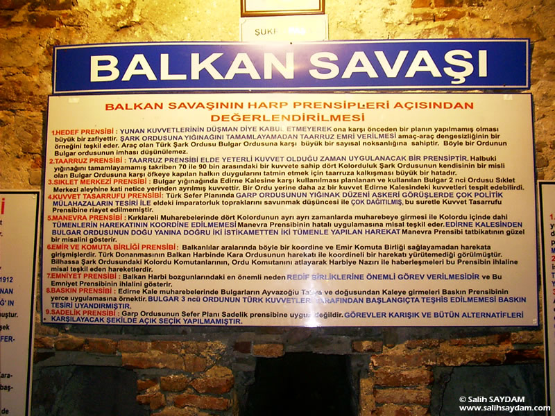 Şükrü Paşa Anıtı ve Balkan Savaşı Müzesi Fotoğraf Galerisi 8 (Edirne)