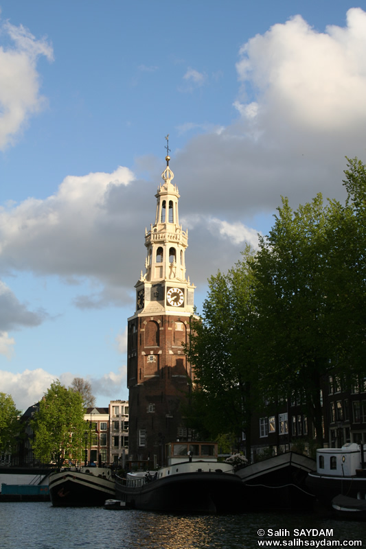 Montelbaanstoren Kulesi (Montelbaanstoren) Fotoğraf Galerisi (Amsterdam, Hollanda)