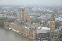 House of Parliament (Parlamento Binası) ve Big Ben Fotoğraf Galerisi 02 (London Eye'dan) (Londra, İngiltere, Birleşik Krallık)