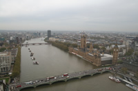 City Views from London Photo Gallery 06 (From London Eye) (England, United Kingdom)