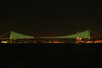 Bosphorus Bridge Photo Gallery 4 (Night) (Istanbul)