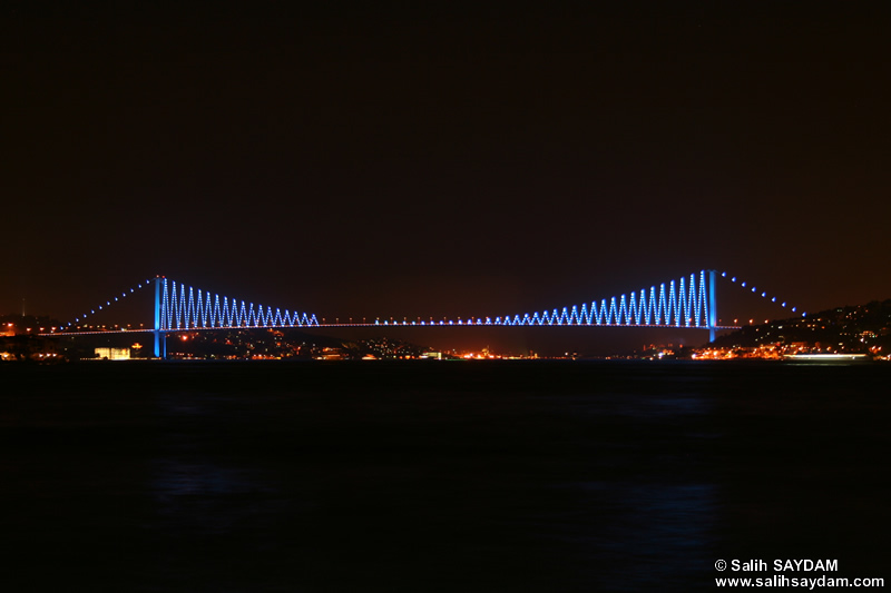 Boğaziçi Köprüsü Fotoğraf Galerisi 5 (Gece) (İstanbul)
