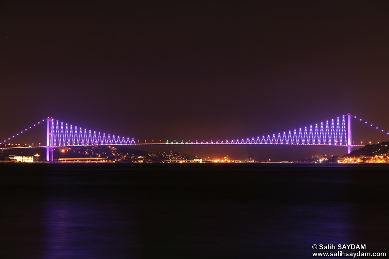 Bosphorus Bridge Photo Gallery 6 (Night) (Istanbul)