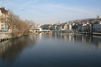 Zürih Fotoğraf Galerisi 9 (Limmat Nehri) (İsviçre)