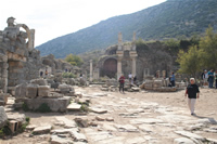 Ephesus Antique City Photo Gallery 13 (Temple of Domitian) (Selcuk, Izmir)