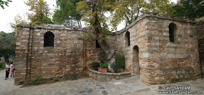 Panorama of House of Virgin Mary (Selcuk, Izmir)