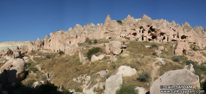 Panorama of Zelve 2 (Nevsehir, Cappadocia)