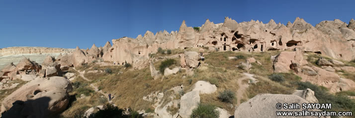 Panorama of Zelve 3 (Nevsehir, Cappadocia)