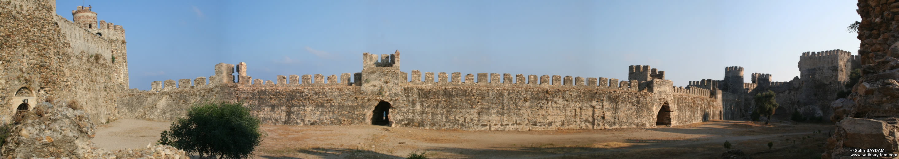 Anamur (Mamure) Castle Panorama 5 (Mersin, Anamur)