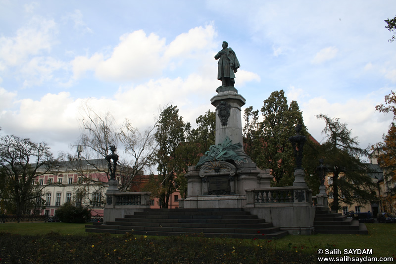 Adam Mickiewicz Anıtı Fotoğraf Galerisi (Varşova, Polonya)