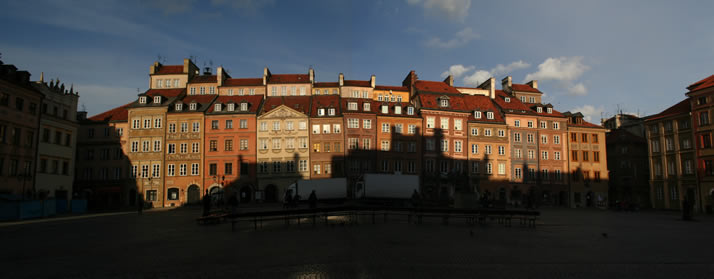 Eski Şehir Meydanı Panoraması 3 (Eski Şehir, Varşova, Polonya)