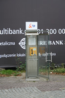 Telefon Kulübesi Fotoğrafı (Varşova, Polonya)