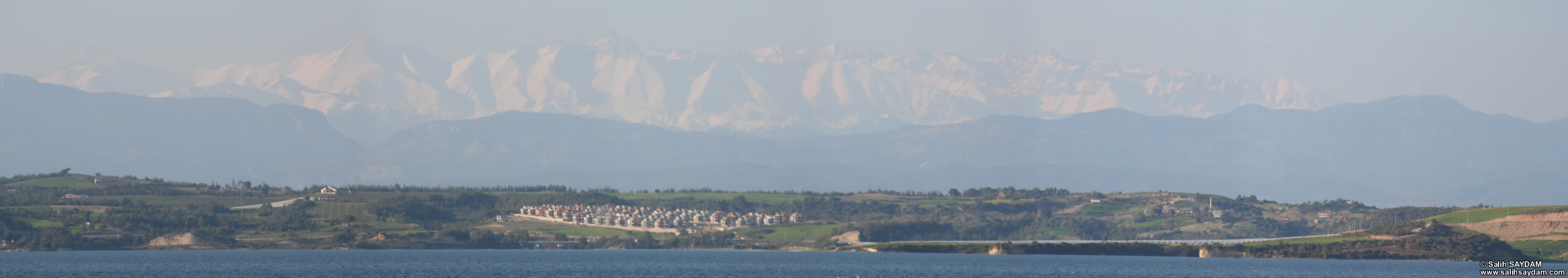 Adana'nn kuzeyinde Seyhan nehri zerinde kurulu bulunan Hidroelektrik Seyhan Baraj'nn panoramas #11