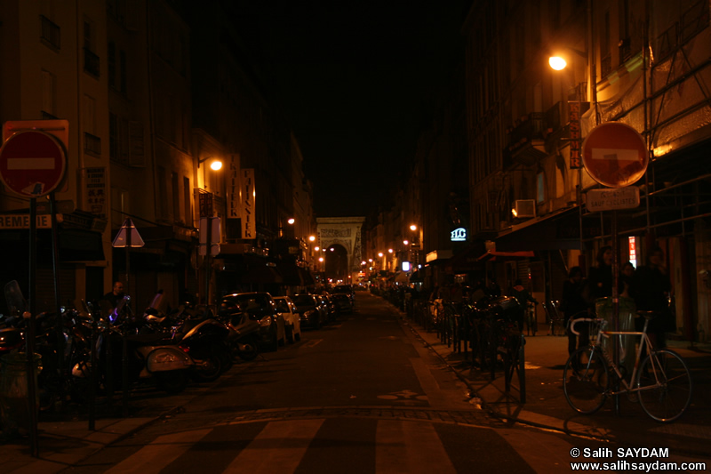 Paris'ten deiik kareler Fotoraf Galerisi (Gece) (Paris, Fransa)