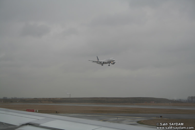 From Plane Photo Gallery 2 (Landing Plane, Charles de Gaulle Airport) (Paris, France)