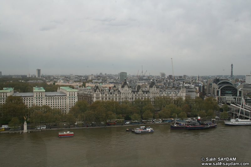 Londra'dan ehir Manzaralar Fotoraf Galerisi 04 (London Eye'dan) (ngiltere, Birleik Krallk)