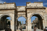 Ephesus Antique City Photo Gallery 23 (The Gate of Mazeus and Mythridates) (Selcuk, Izmir)