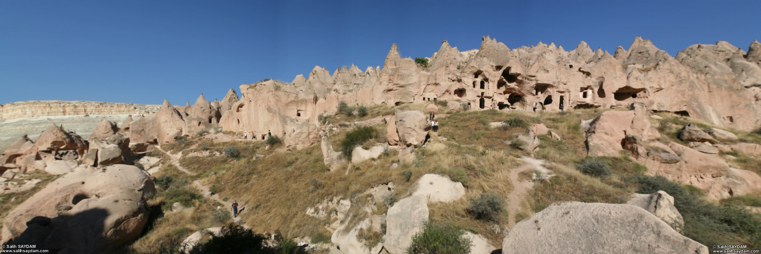 Panorama of Zelve 3 (Nevsehir, Cappadocia)