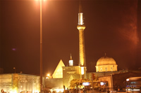 Hunat Mosque (At Night) Photo Gallery 2 (Kayseri)