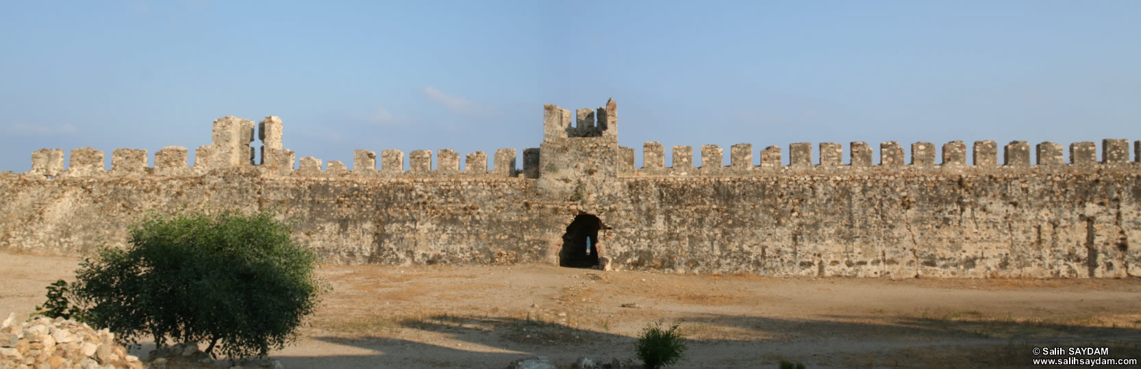 Anamur (Mamure) Castle Panorama 4 (Mersin, Anamur)