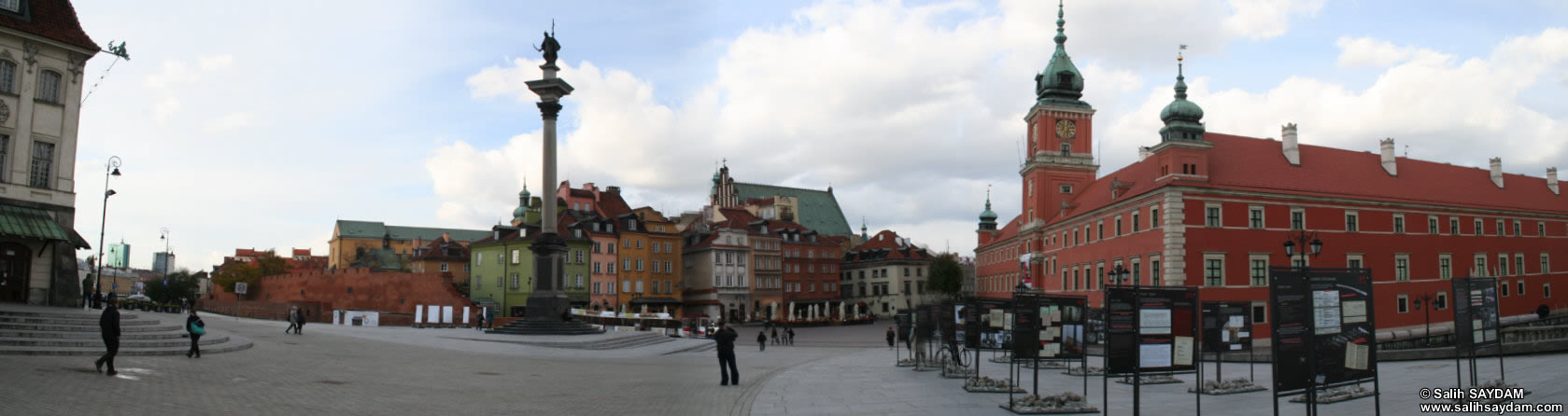 Old Town Panorama 08 (Castle Square, Warsaw, Poland)