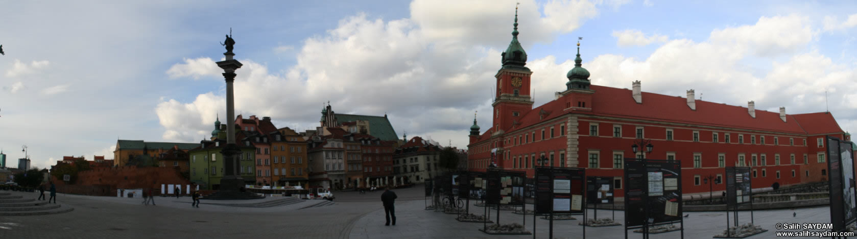 Old Town Panorama 10 (Castle Square, Warsaw, Poland)