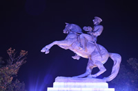 Ataturk Statue Photo Gallery 2 (Night) (Samsun)